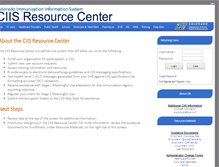 Tablet Screenshot of ciisresources.com